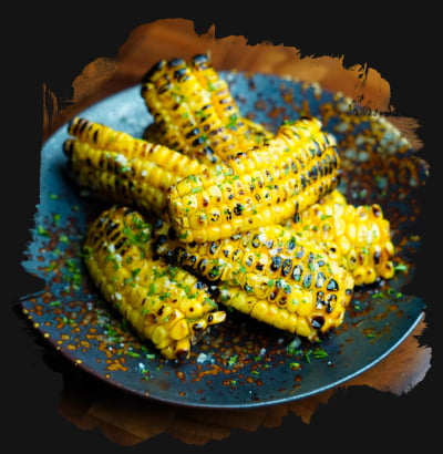 Grilled Corn Ribs