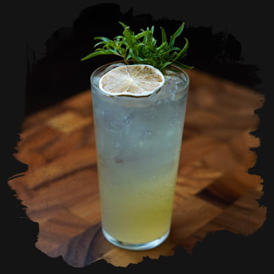 Yuzu Lemon Honey Soda